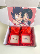 Set de anillos Gohan y Videl
